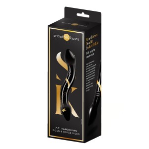Secret Kisses 7.5 Inch Handblown Double Ended Dildo