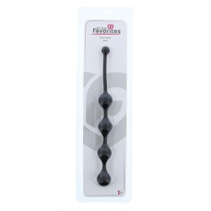 All Time Favorites Four Beads Anal Black