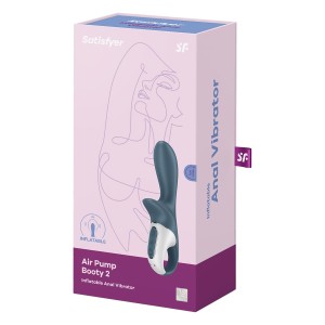 Satisfyer Air Pump Booty 2 Dark Grey