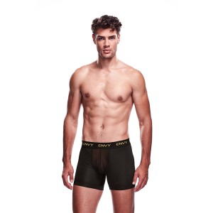 Envy Mesh Long Boxer Black, M/l