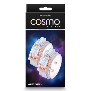Cosmo Bondage Wrist Cuffs Rainbow