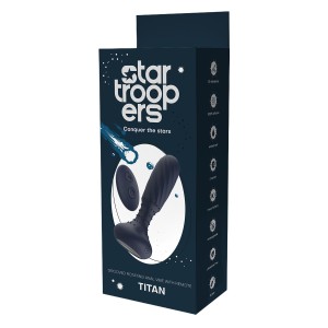 Startroopers Titan Vibrating Anal Vibe With Remote