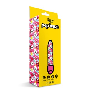 Prints Charming Pop Tease 5 Inch Mini Vibe  Kiss Me Pink