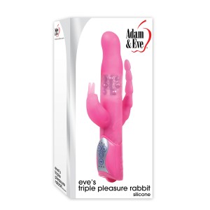 A&e Eves Triple Pleasure Rabbit Pink