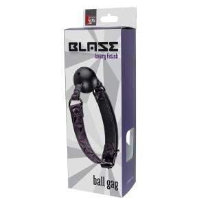 Blaze Ball Gag Purple