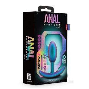 Anal Adventures Matrix Nebula Plug Lunar Blue