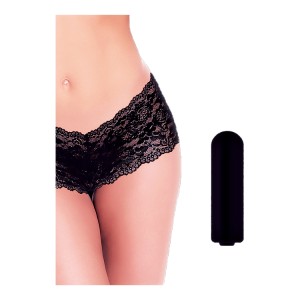 A&e Cheeky Panty With Bullet Black