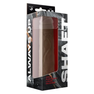 Shaft Model J 8.5 Inch Liquid Silicone Dong Oak