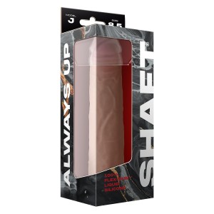 Shaft Model J 8.5 Inch Liquid Silicone Dong Pine