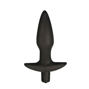 Mai No.55 Vibrating Anal Plug Black
