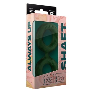 Shaft Double C-ring medium Green