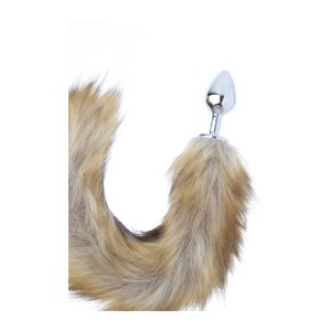 Mai No.51 Fox Tail Metal Plug M Silver