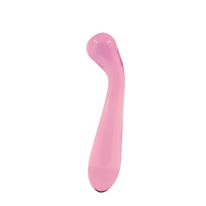 Crystal Glass G Spot Wand Pink