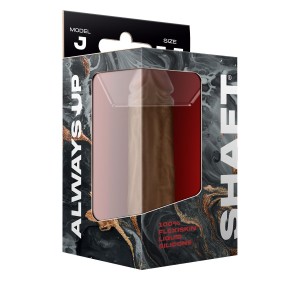 Shaft Model J 5.5 Inch Liquid Silicone Dong Oak
