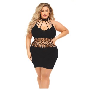 Rich B Phase Dress Black, Queen