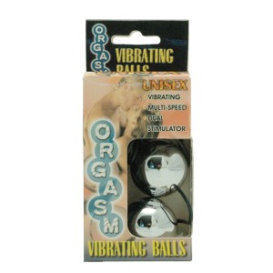 Orgasm Vibrating Ball Silver