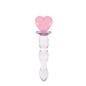 Crystal Heart Of Glass Pink