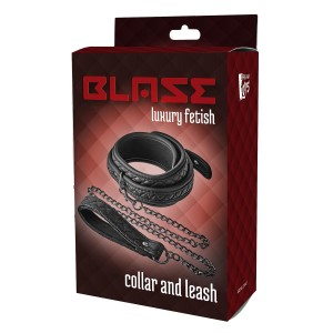 Blaze Collar Leash Diamond Black