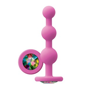 Glams Ripple Rainbow Gem Pink