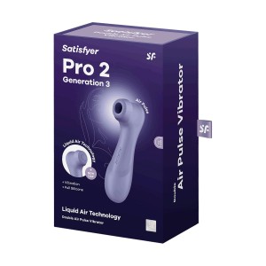 Satisfyer Pro 2 Generation 3  With Liquid Air  Lilac