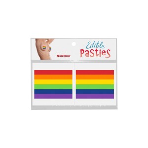 Pride Flag Edible Pasties