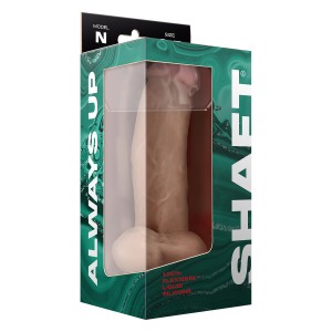 Shaft Model N 8.5 Inch Liquid Silicone Dong With Balls Pine