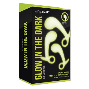 Whipsmart 3 Pcs Glow In The Dark Prostate Training Kit
