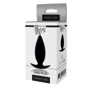 Cheeky Love Anal Plug Small Black