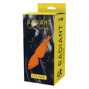 Radiant Eye Mask Glow In The Dark Orange