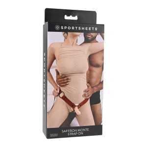 Sportsheets Saffron Monte Strap On Red