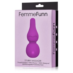 Femmefunn Stubby Massager  Purple