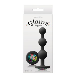Glams Ripple Rainbow Gem Black