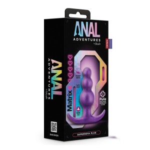 Anal Adventures Matrix Supernova Plug Galactic Purple
