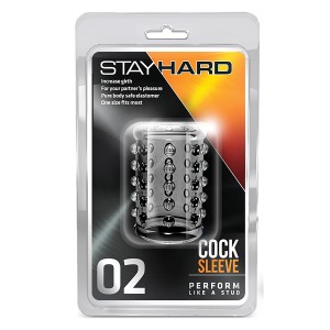 Stay Hard Cock Sleeve 02 Clear