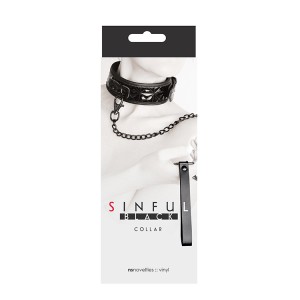 Sinful Black Collar