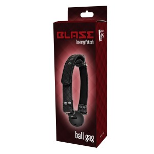 Blaze Ball Gag Diamond Black
