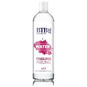 Btb Water Based Tingling Effect Lubricant 250ml