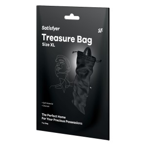 Satisfyer Treasure Bag Xl Black