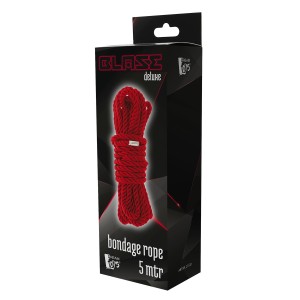 Blaze Deluxe Bondage Rope 5m Red