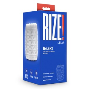 Rize Reakt Self-lubricating Stroker White