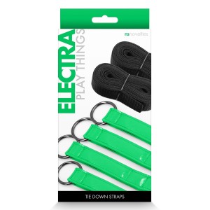 Electra Bed Restraint Straps Green