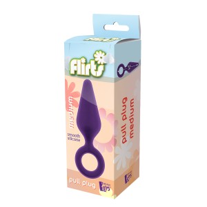Flirts Pull Plug Medium Purple