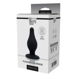 Cheeky Love Dual Density Pleasure Plug M Black