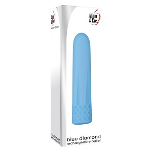 A&e Blue Diamond Rechargeable Bullet