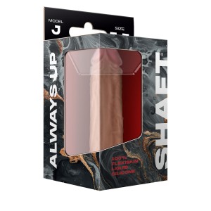 Shaft Model J 5.5 Inch Liquid Silicone Dong Pine