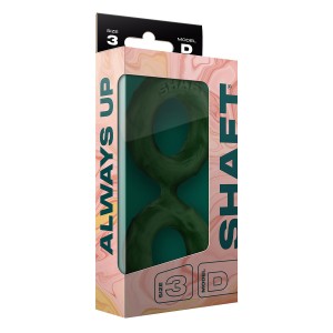 Shaft Double C-ring large Green