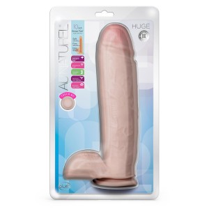 Au Naturel Huge 10 Inch Dildo Vanilla