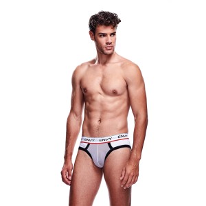 Envy Mesh Brief White, M/l