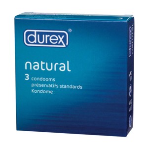 Durex Natural X 3 Condoms
