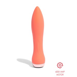 Nu Sensuelle Silicone 60sx Amp Bullet Orange